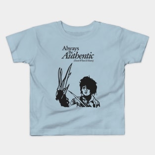 Always Be Authentic (Even when it hurts) Kids T-Shirt